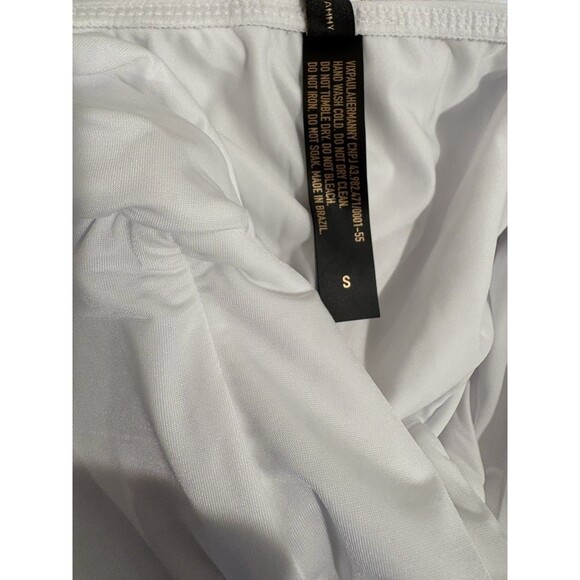 VIX Paula Hermanny womens Solid Brenda One Piece Swimsuit size Small White $248 - Picture 9 of 9